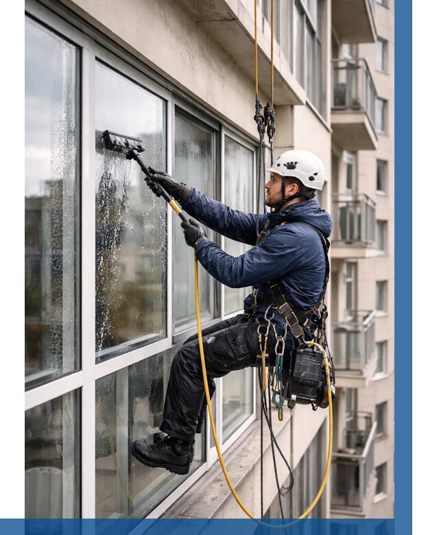 Мойка балконного остекления в Учалах от 3558 р. | ВЫСОТНИК-Члы