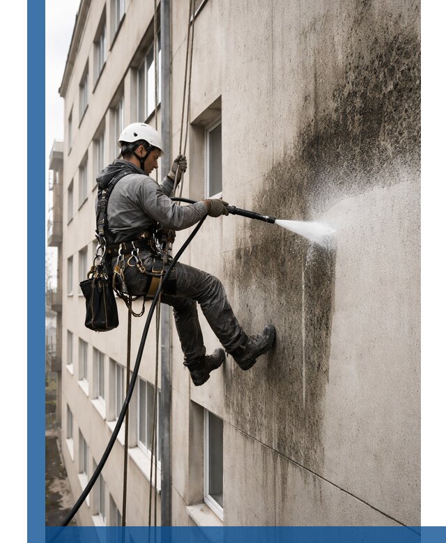 Профессиональная очистка фасадов от плесени в Учалах