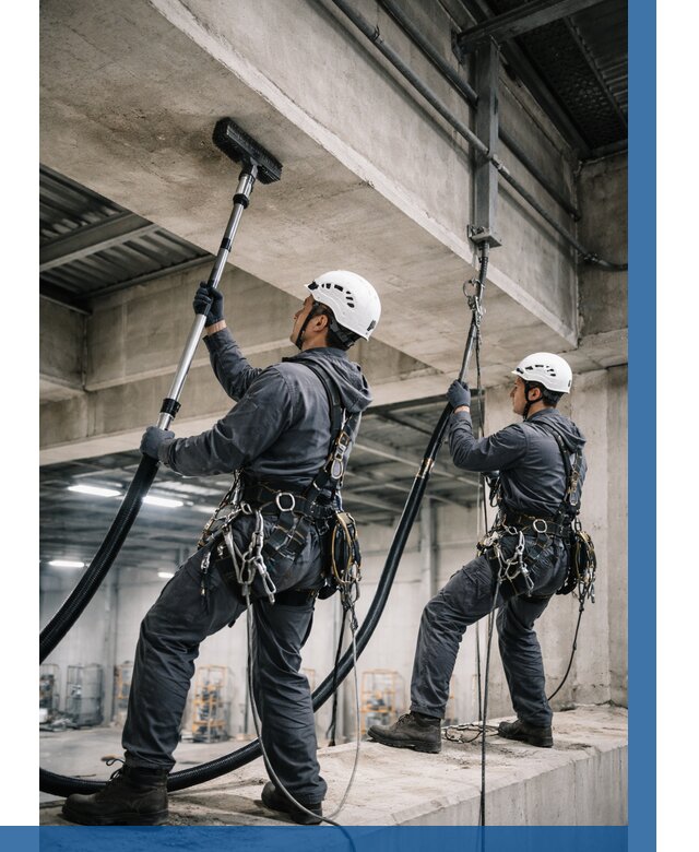 Обеспыливание потолочных конструкций в Учалах от 254 р. |ВЫСОТНИК-Члы