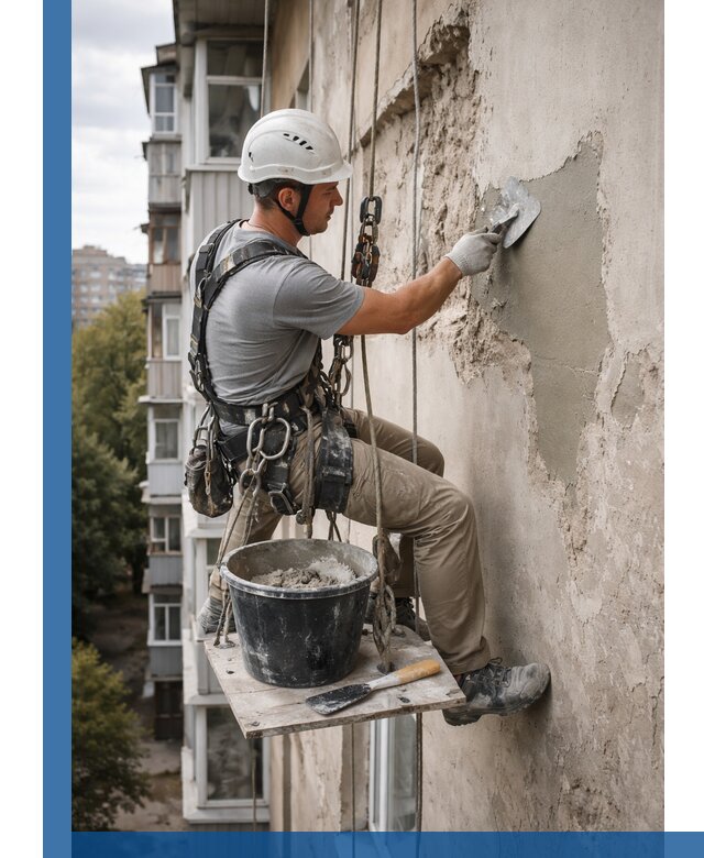 Восстановление фасадной штукатурки в Учалах с гарантией качества