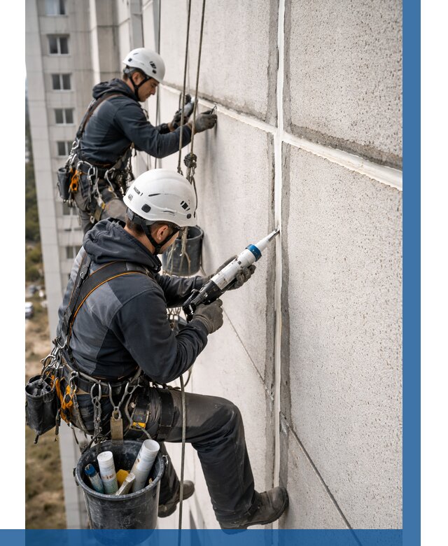 Герметизация межпанельных швов в Учалах от 712 р. | ВЫСОТНИК-Члы