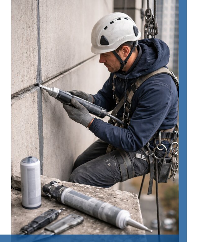 Вторичная герметизация швов в Учалах от 458 р. | ВЫСОТНИК-Члы