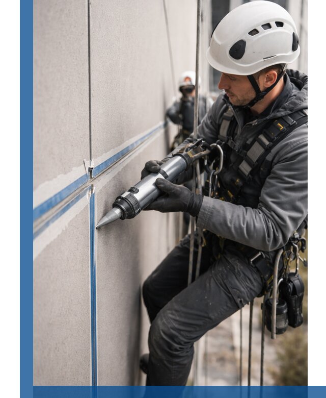 Герметизация стыков фасадных панелей в Учалах качественно и быстро