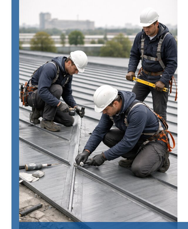 Ремонт фальцевой кровли в Учалах срочно и качественно