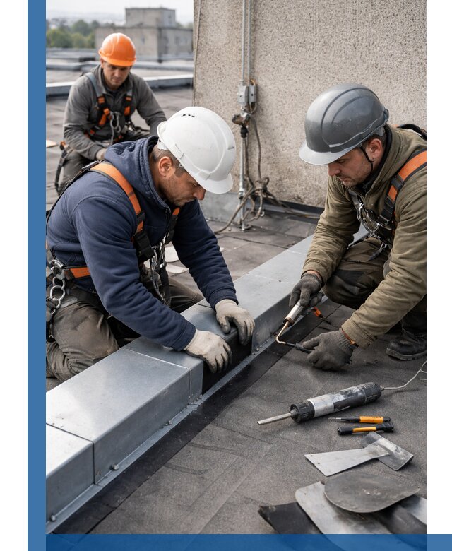 Ремонт кровельных примыканий в Учалах профессионально