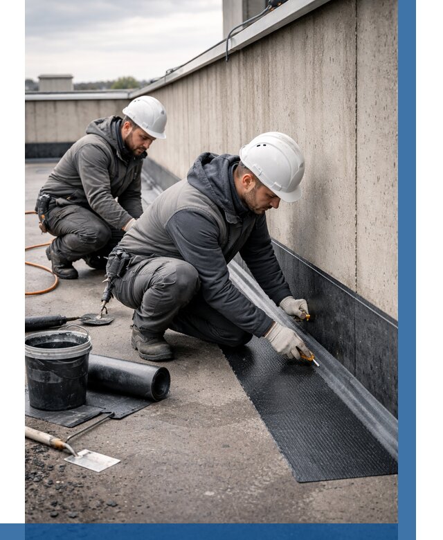 Гидроизоляция примыканий на кровле в Учалах от 915 р. | ВЫСОТНИК-Члы