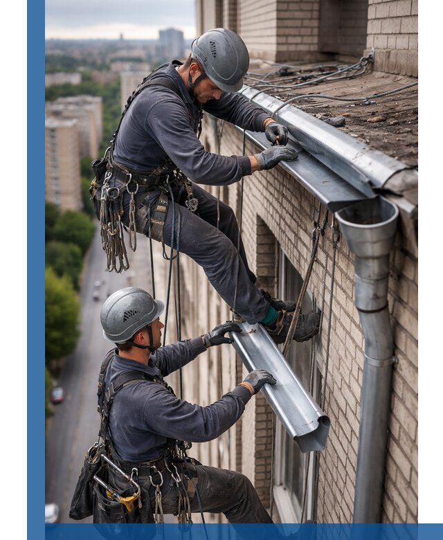 Ремонт водосточных желобов в Учалах, быстро и качественно