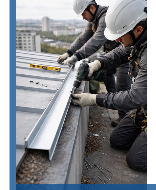 Монтаж капельника на кровле в Учалах с гарантией качества