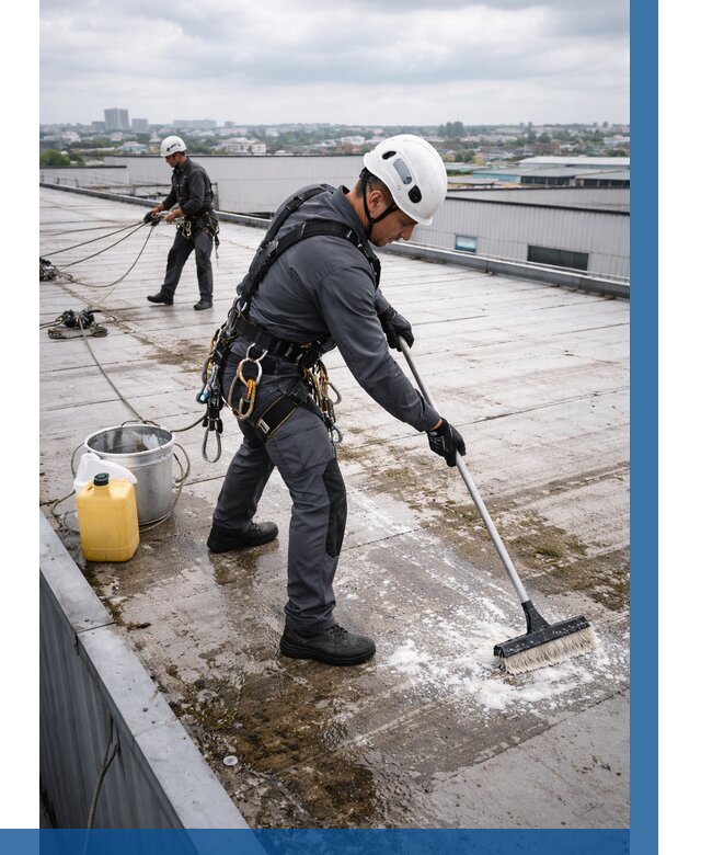 Очистка крыши по графику в Учалах от 7625 р. | ВЫСОТНИК-Члы