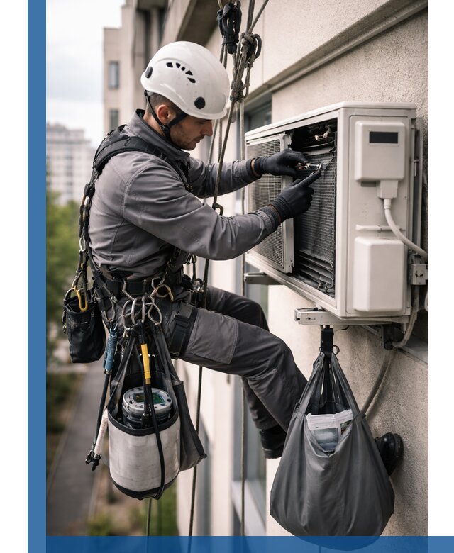 Обслуживание внешнего блока кондиционера в Учалах профессионально