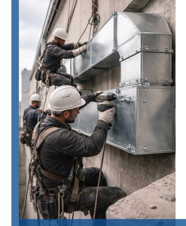 Профессиональный монтаж вентиляционных коробов в Учалах под ключ