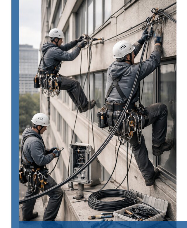 Прокладка оптоволоконного кабеля в Учалах под ключ с тестированием