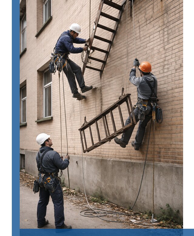 Демонтаж пожарной лестницы в Учалах быстро и безопасно