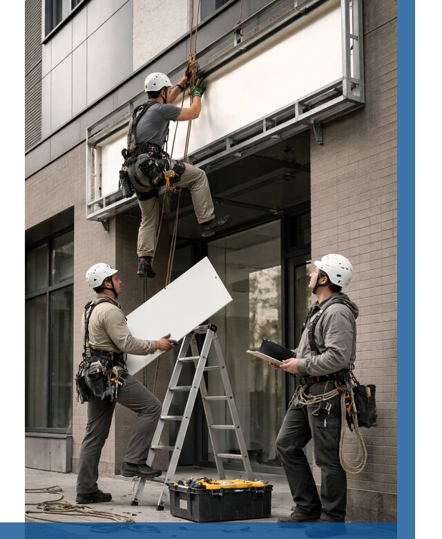 Монтаж светового короба в Учалах от 6609 р. | ВЫСОТНИК-Члы