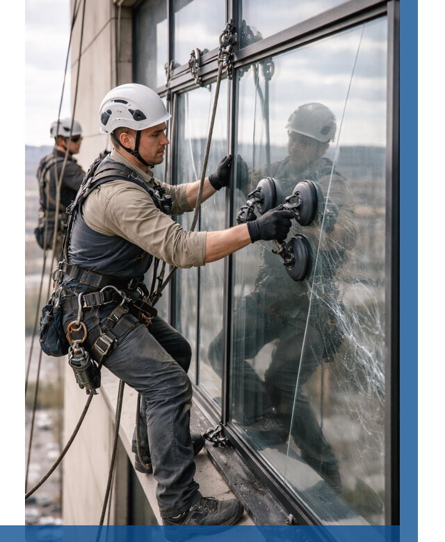 Замена стекла в витраже в Учалах под ключ от 8642 р. | ВЫСОТНИК-Члы