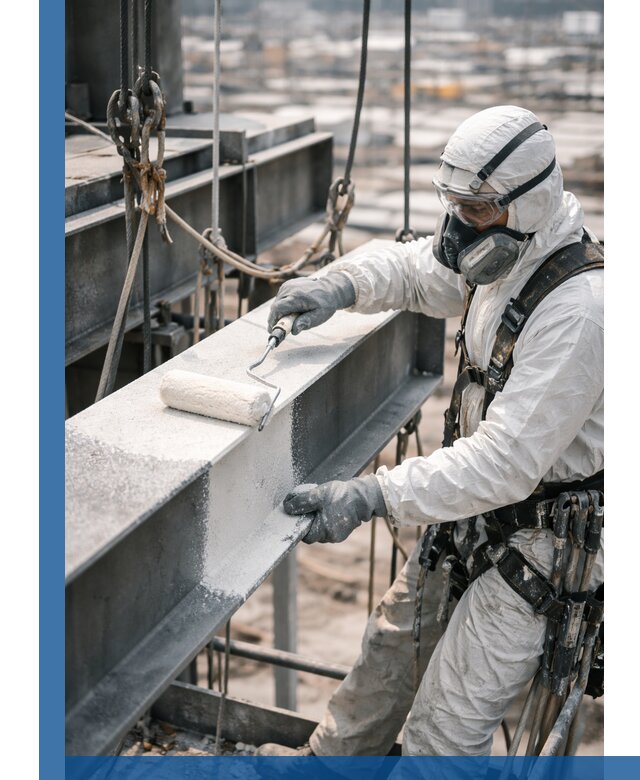 Профессиональная огнезащитная обработка металлоконструкций в Учалах