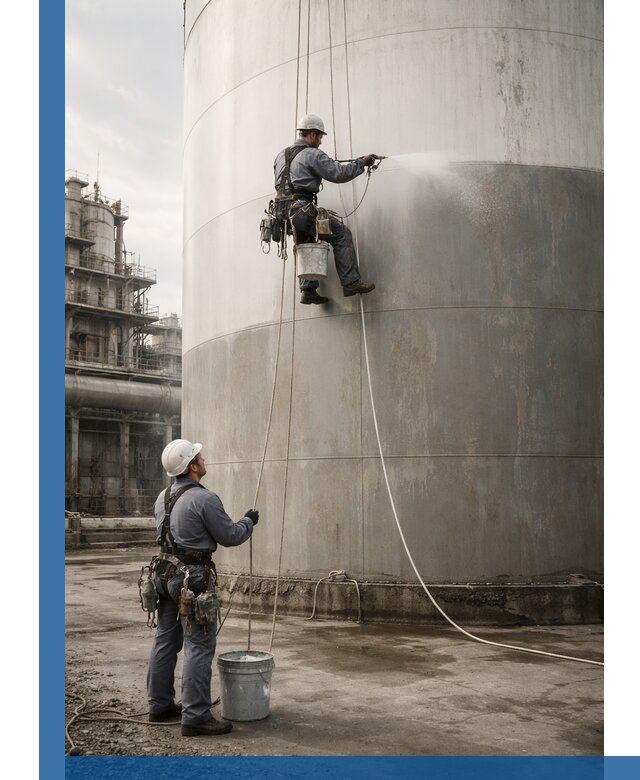 Покраска стальных резервуаров и емкостей в Учалах профессионально