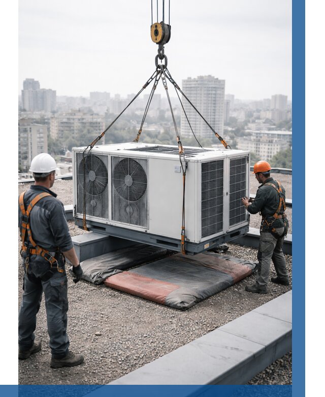 Подъем груза на крышу в Учалах от 5084 р. | ВЫСОТНИК-Члы заказать