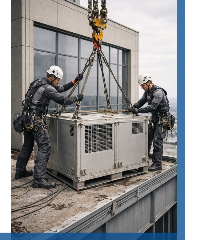 Такелажные работы на высоте в Учалах от 8134 р. | ВЫСОТНИК-Члы