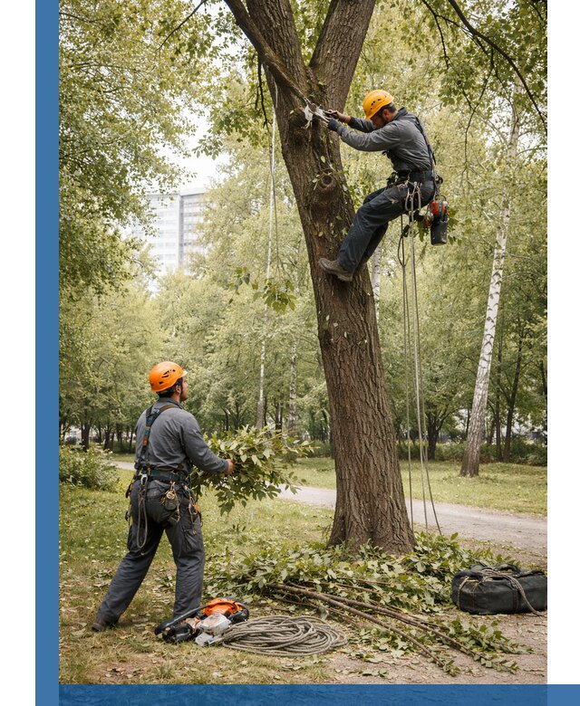Санитарная обрезка деревьев в Учалах, профессионально и безопасно