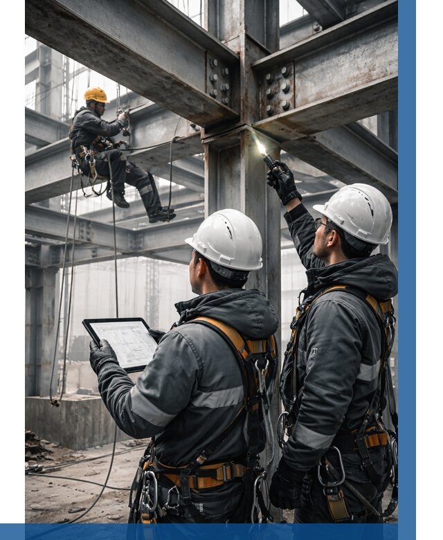 Обследование металлоконструкций в Учалах от 5592 р. | ВЫСОТНИК-Члы