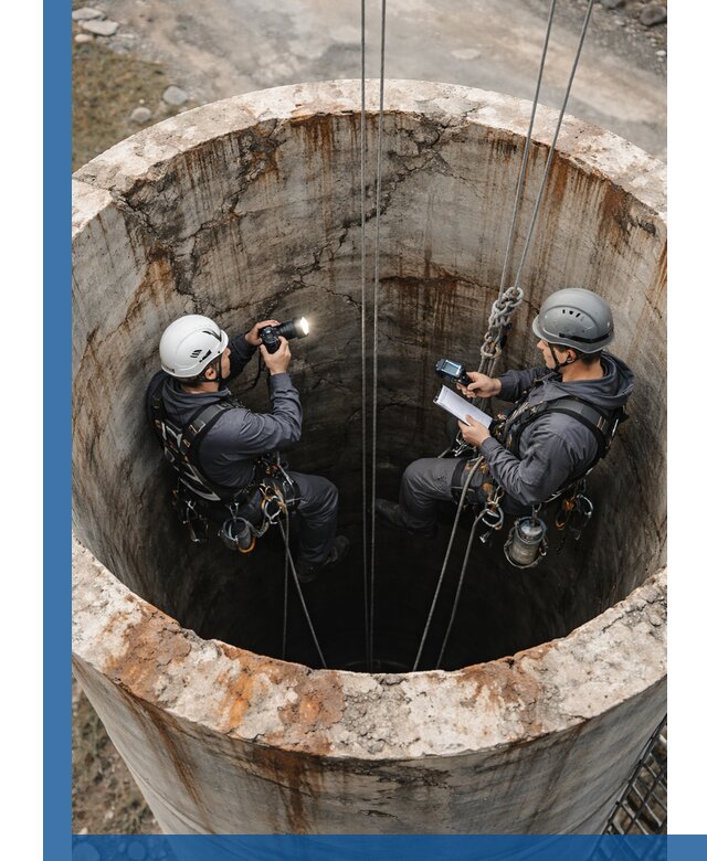 Обследование дымовой трубы: диагностика и оценка состояния в Учалах